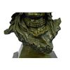 Image 3 : Native American Bronze Sculpture on Marble Base