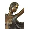 Image 2 : Flamenco Dancer Bronze Sculpture on Marble Base Figurine