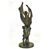 Image 4 : Flamenco Dancer Bronze Sculpture on Marble Base Figurine
