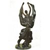 Image 5 : Flamenco Dancer Bronze Sculpture on Marble Base Figurine