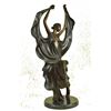 Image 6 : Flamenco Dancer Bronze Sculpture on Marble Base Figurine
