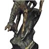 Image 9 : Native Indian Chief Riding Horse on a Rock Bronze Sculpture
