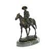 Image 5 : Rogers Bronze Statue on Marble Base Sculpture