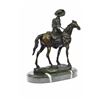 Image 8 : Rogers Bronze Statue on Marble Base Sculpture