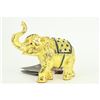Image 6 : Gold Plexiglases Gold Color Elephant Figure