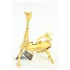 Image 5 : Gold Plexiglases Golden Dragon Wine Holder Sculpture