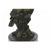 Image 3 : Beautiful Owl Bronze Statue on Marble Base Sculpture