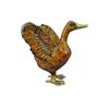 Image 8 : Duck Bronze Sculpture on Marble Base Figurine