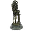 Image 7 : Classic Female Nude Bronze Sculpture on Marble Base Statue