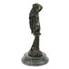 Image 8 : Classic Female Nude Bronze Sculpture on Marble Base Statue