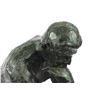 Image 2 : Thinker Famous Work Bronze Sculpture on Marble Base Figurine