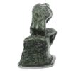 Image 7 : Thinker Famous Work Bronze Sculpture on Marble Base Figurine