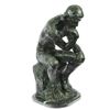 Image 9 : Thinker Famous Work Bronze Sculpture on Marble Base Figurine