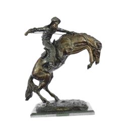Wooly Chaps Bronze Sculpture