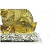 Image 3 : Gold Plexiglases Silver Plated Rabbit Sculpture