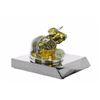 Image 10 : Gold Plexiglases Sitting Ox Statue