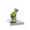 Image 9 : Gold Plexiglases Shaggy Sheep or Ram Sculpture