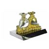Image 9 : Gold Plexiglases Symbol of Wealth Good Luck Figurine