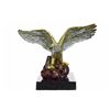 Gold Plexiglases American Eagle Sculpture