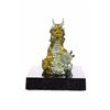 Image 1 : Gold Plexiglases Foo Dog Sculpture