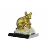 Gold Plexiglases Chinese Fengshui Statue