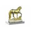 Image 8 : Gold Plexiglases Male Stallion Sculpture