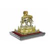 Image 9 : Gold Plexiglases African Elephant Sculpture Figure