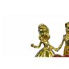 Image 3 : Gold Plexiglases Couple in Love Sculpture