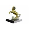 Gold Plexiglases Show Horse Sculpture