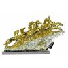 Image 8 : Gold Plexiglases Handmade Mustang Sculpture