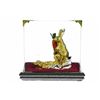 Gold Plexiglases Easter Bunny Figurine