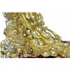 Image 5 : Gold Plexiglases Peacock With Sapphire Statue