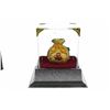 Gold Plexiglases Lucky Money Bag Sculpture