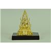Gold Plexiglases Beautiful Thai Buddha Sculpture