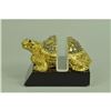 Image 3 : Gold Plexiglases Turtle Business Cardholder