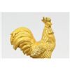 Image 6 : Gold Plexiglases Rooster Farm Sculpture