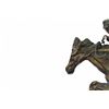 Image 4 : Native American Indian Riding Horse Bronze Sculpture