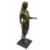 Image 9 : Egyptian Prince Bronze Sculpture on Marble Base Statue