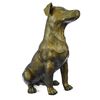 Image 5 : Life Size Jack Russell Terrier Dog Bronze Sculpture