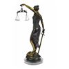 Image 7 : 19 inches Tall Blind Justice Bronze Sculpture