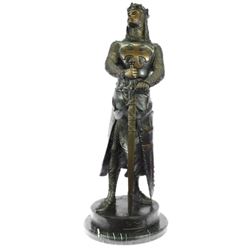 Museum Quality Roman Warrior Soldier Bronze Sculpture