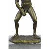 Image 3 : Nude Gay Man Bronze Sculpture on Marble Base Statue