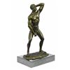 Image 5 : Nude Gay Man Bronze Sculpture on Marble Base Statue