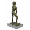 Image 6 : Nude Gay Man Bronze Sculpture on Marble Base Statue