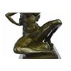 Image 3 : Erotic Woman With Bra and Garter belt Bronze Sculpture