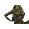 Image 4 : Erotic Woman With Bra and Garter belt Bronze Sculpture