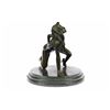 Image 9 : Nude Sexy Woman Bronze Sculpture on Marble Base Statue