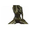 Image 4 : Nude Female Bronze Sculpture on Marble Base Statue