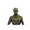 Image 2 : Nude Gay Man Bronze Sculpture on Marble Base Figurine