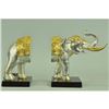 Image 1 : Gold Plexiglases Elephant Sculpture
